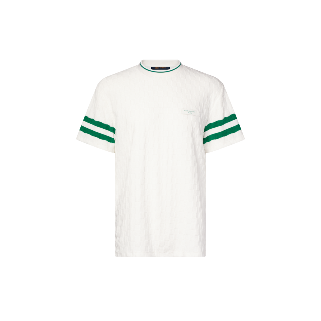 Damier Terry Tennis T-Shirt - Men - Ready-to-Wear | LOUIS VUITTON ®